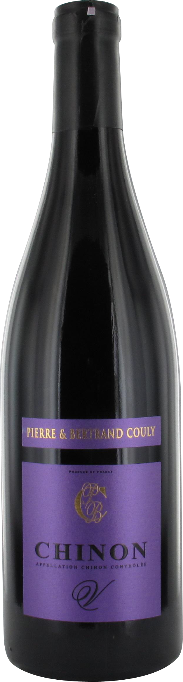 PIERRE ET BERTRAND COULY Chinon Rouge Le V 2017   (750 ml)