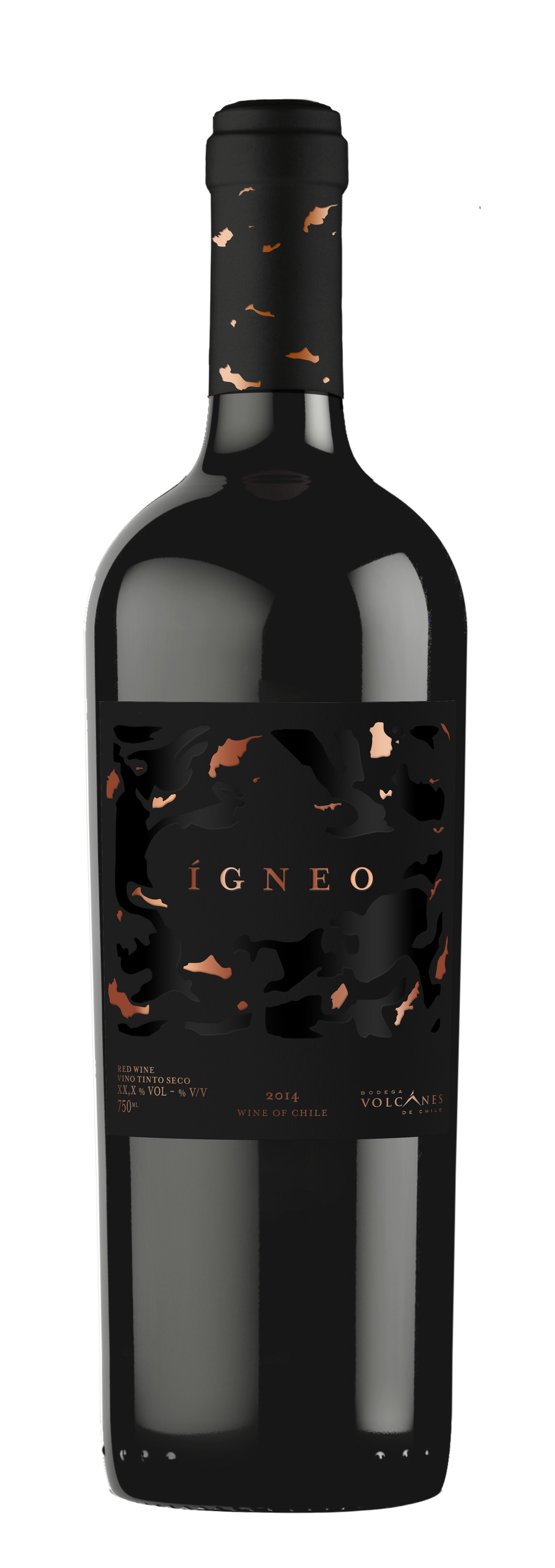 BODEGA VOLCANES de CHILE   ''IGNEO''   2019   (750ml)
