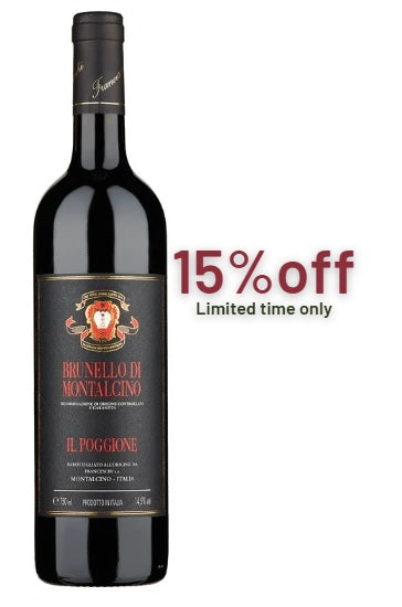 IL POGGIONE BRUNELLO DI MONTALCINO Sangiovese 2018     DOCG   (750ml)