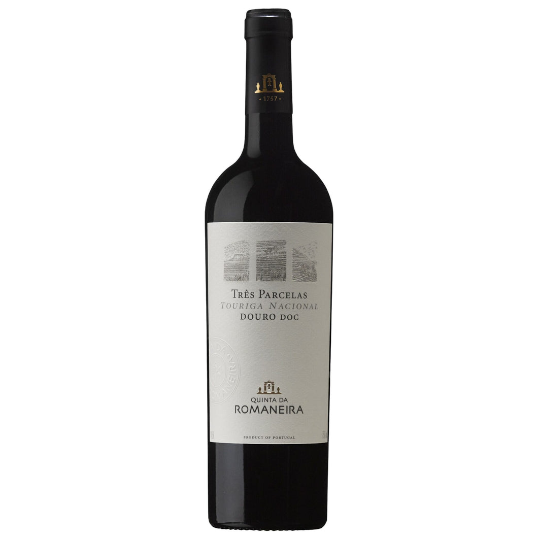 QUINTA DA ROMANEIRA TRÊS PARCELAS Touriga Nacional Douro DOC  2020    (750 ml)