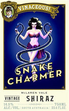 Load image into Gallery viewer, VINACEOUS &quot;SNAKE CHARMER&quot; Shiraz 2018   (750ml)
