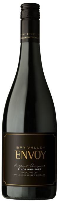 SPY VALLEY ENVOY Outpost Vineyard Pinot Noir 2015   (750ml)